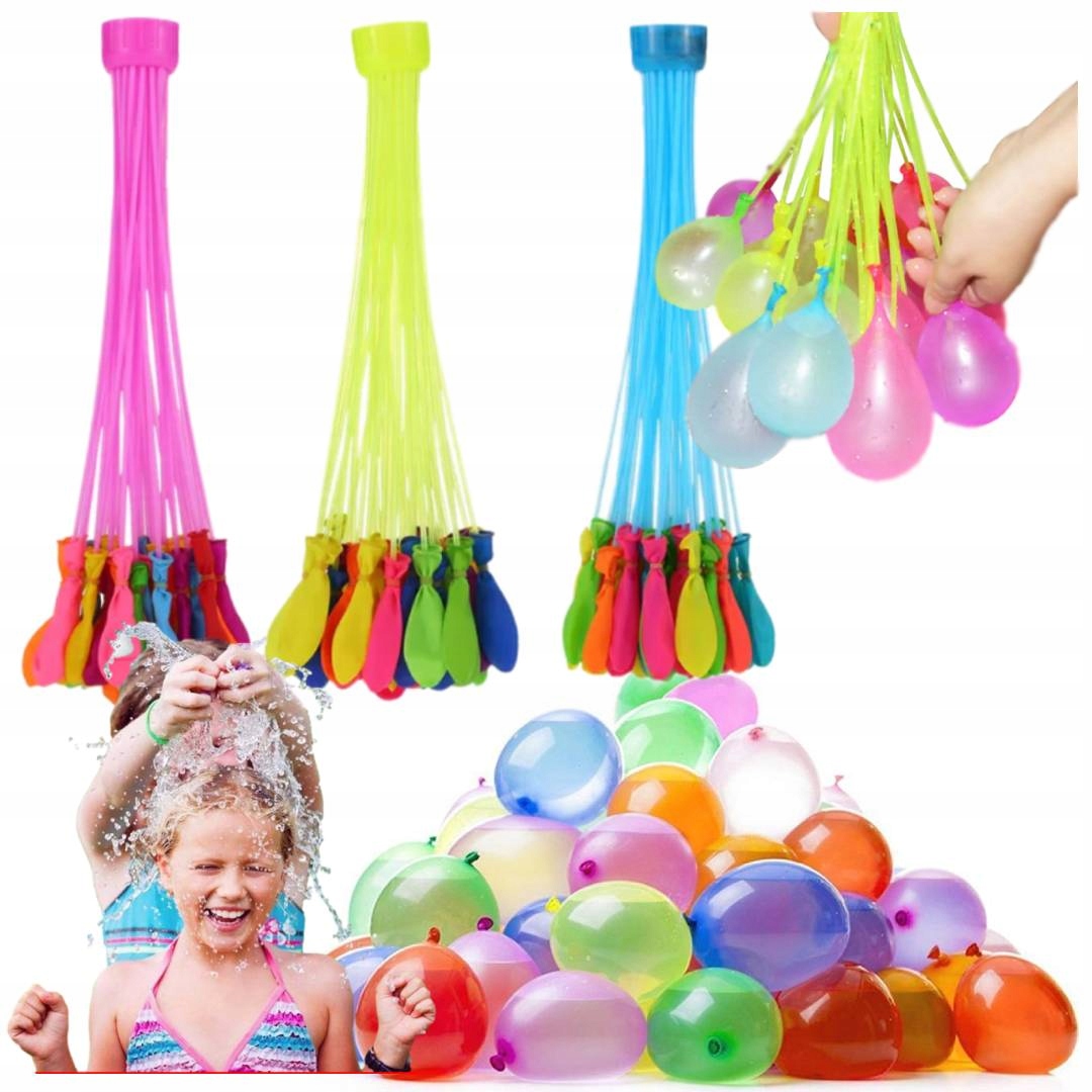 

111x Bomba Wodna Bomby Balony Automat Na Wodę