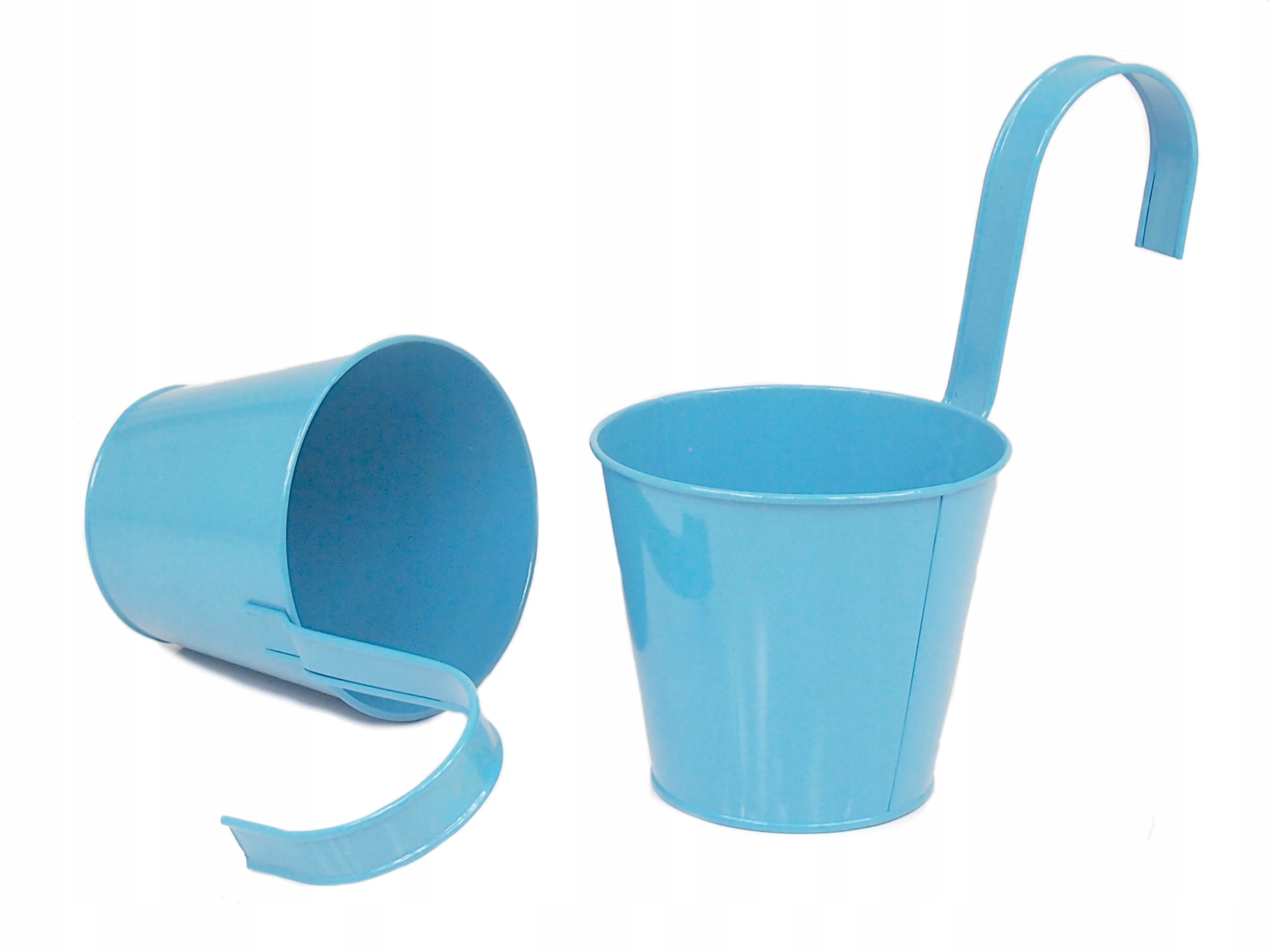 DONICZKA OSŁONKA BALKONOWA WISZĄCA niebieska 13 cm