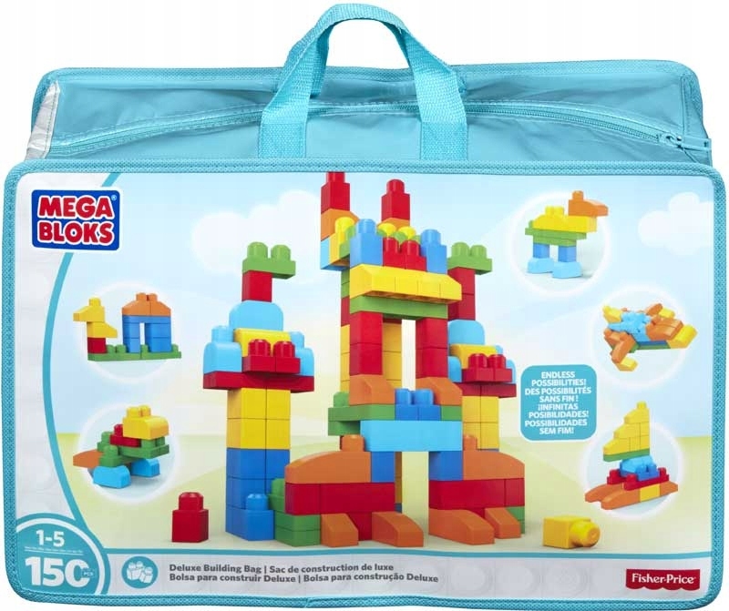 

Bloks CNM43 Klocki 150 El W Turkusowej Torbie
