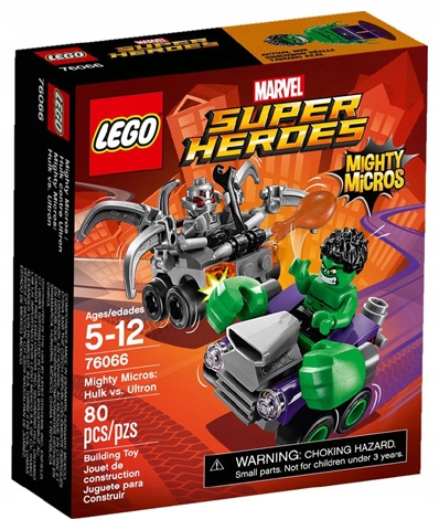 Lego 76066 Marvel Heroes Hulk kontra Ultron *nowy *pudełko stan db