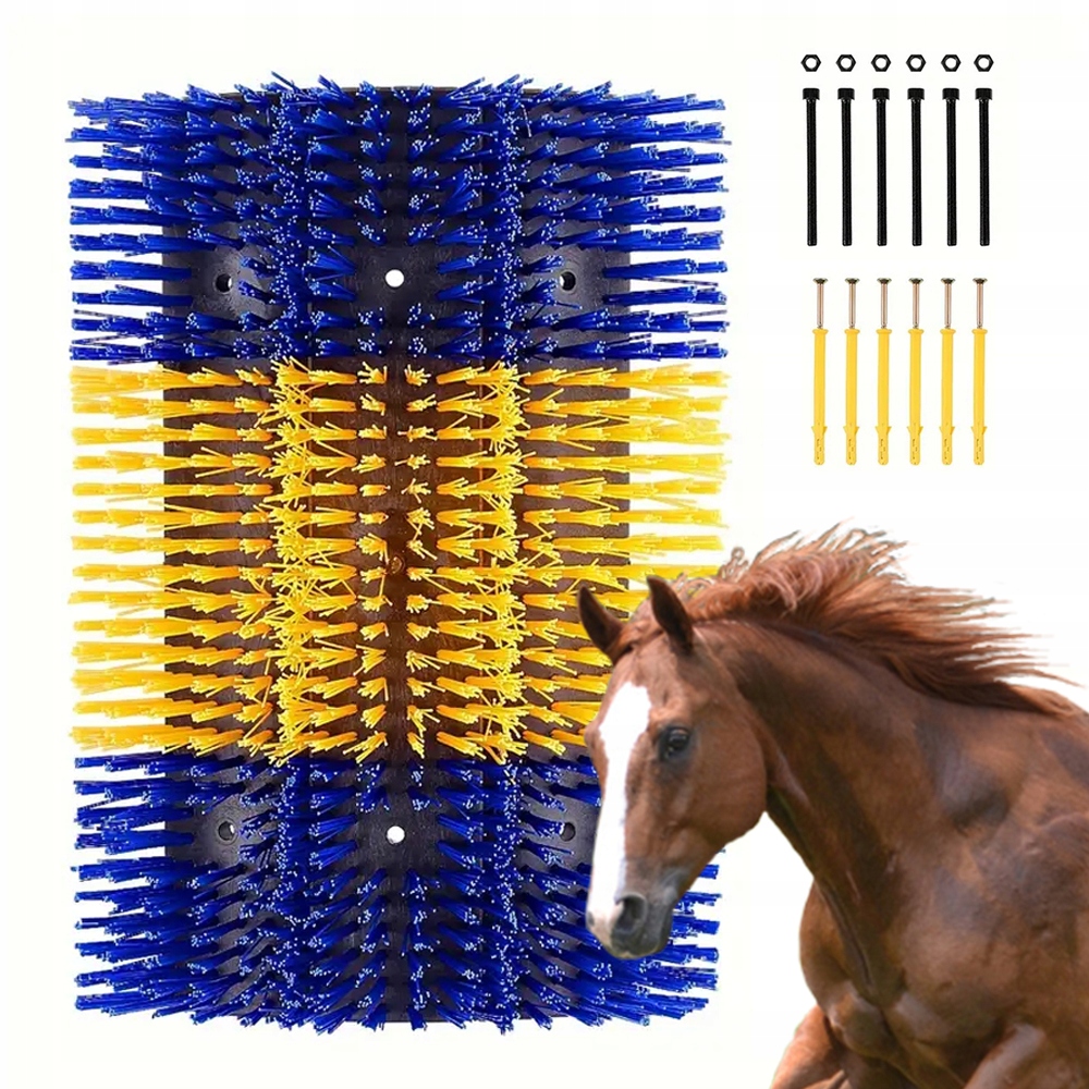 Szczotka Do Sierści Zwierząt Dla Koni I Bydła Czyszczenia I Drapani 44X29CM