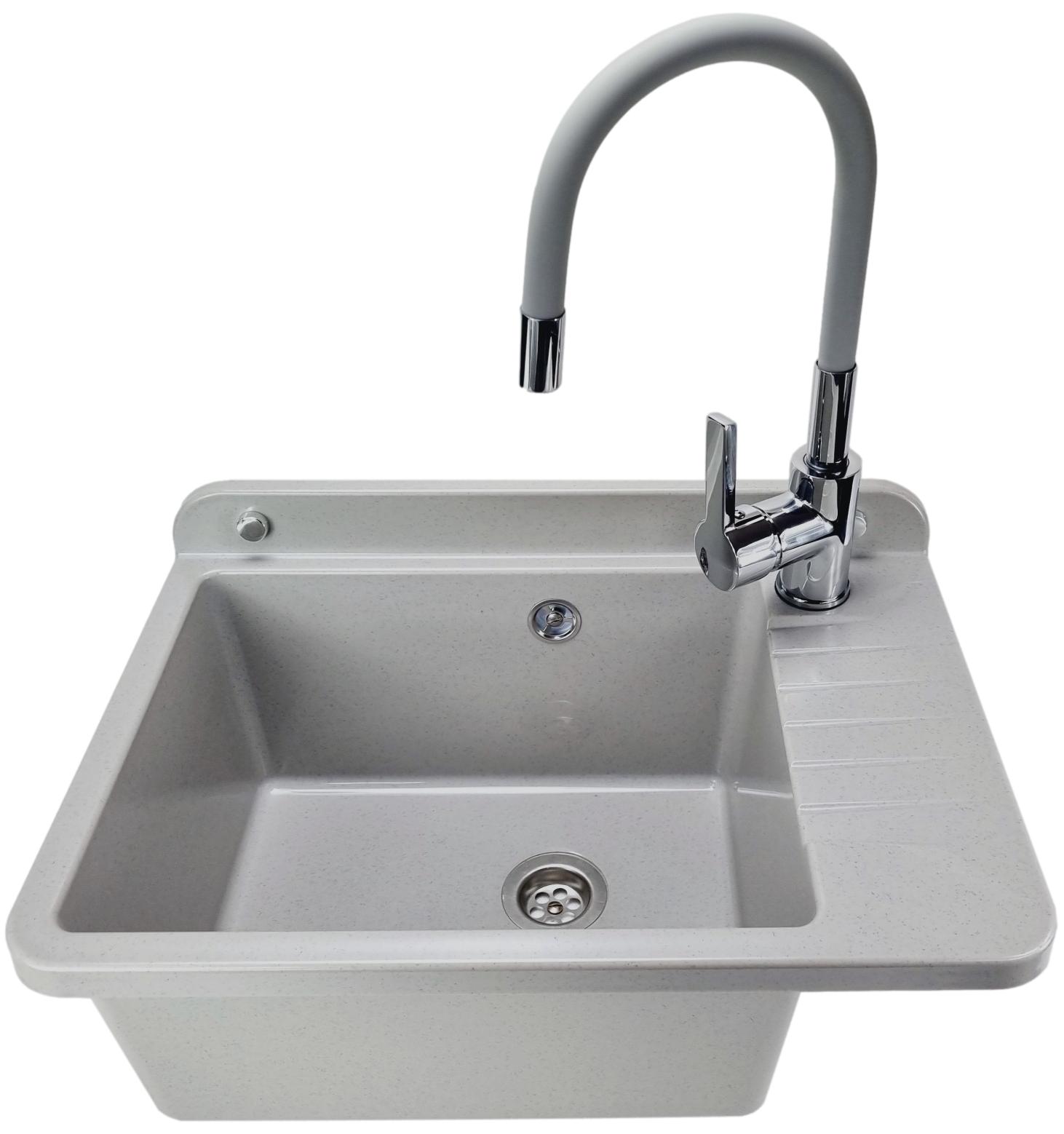 ZLEWOZMYWAK ZLEW GOSPODARCZY PRZEMYSŁOWY KOMORA GOSPODARCZA BATERIA GRATIS Kod producenta compact-wyl elastyczna