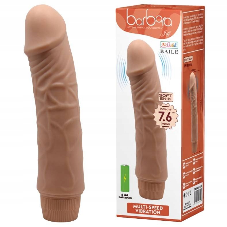 

Wibrator Żelowy Naturalny Waves Of Pleasure 19cm