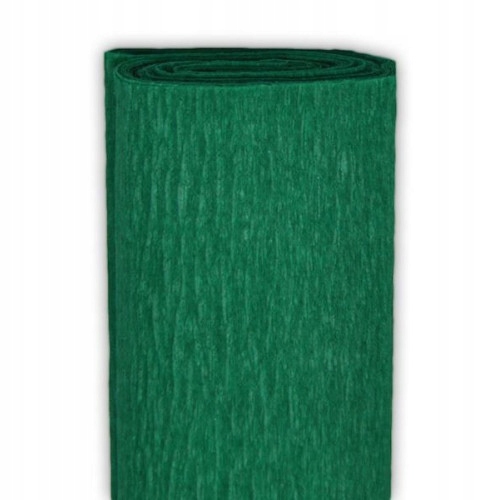 

Bibuła marszczona, krepina zielona jodł., 50x200