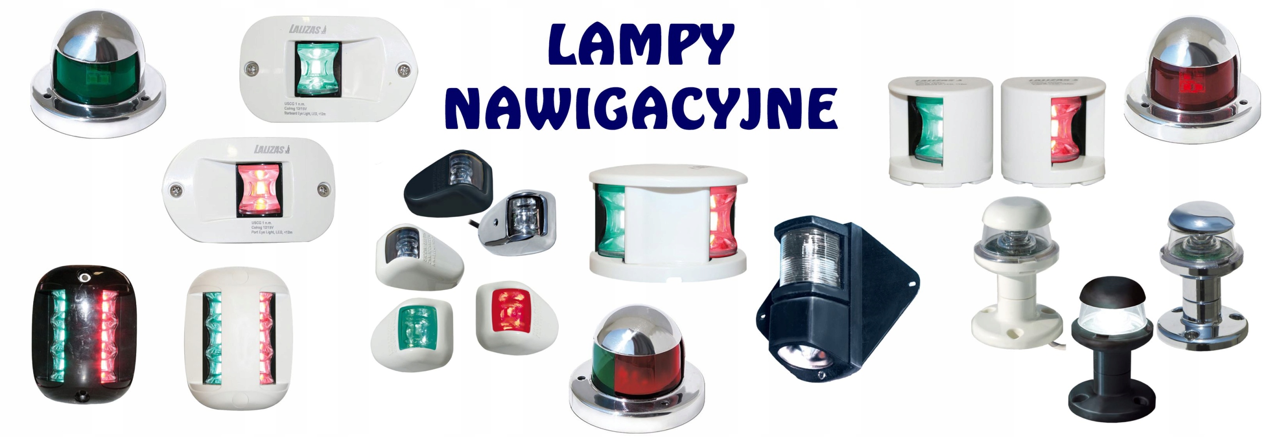 Lampa kotwiczna LED 360° / 12V - kolor biały Marka Italy
