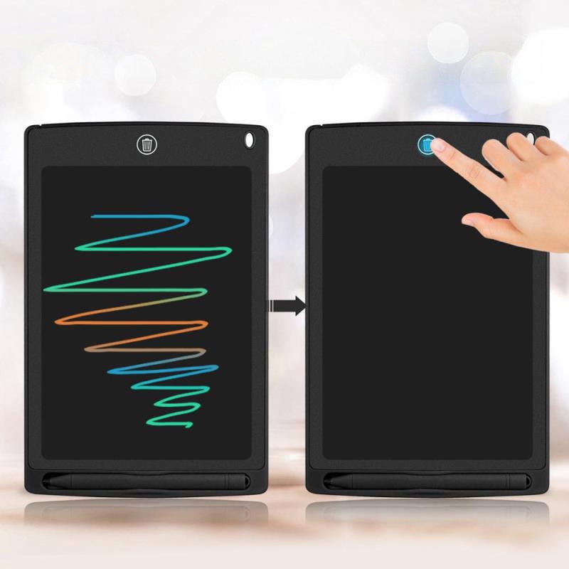 TABLET GRAFICZNY XXL DO RYSOWANIA 12 CALI TABLICA ZNIKOPIS MULTIKOLOR Szerokość produktu 19 cm