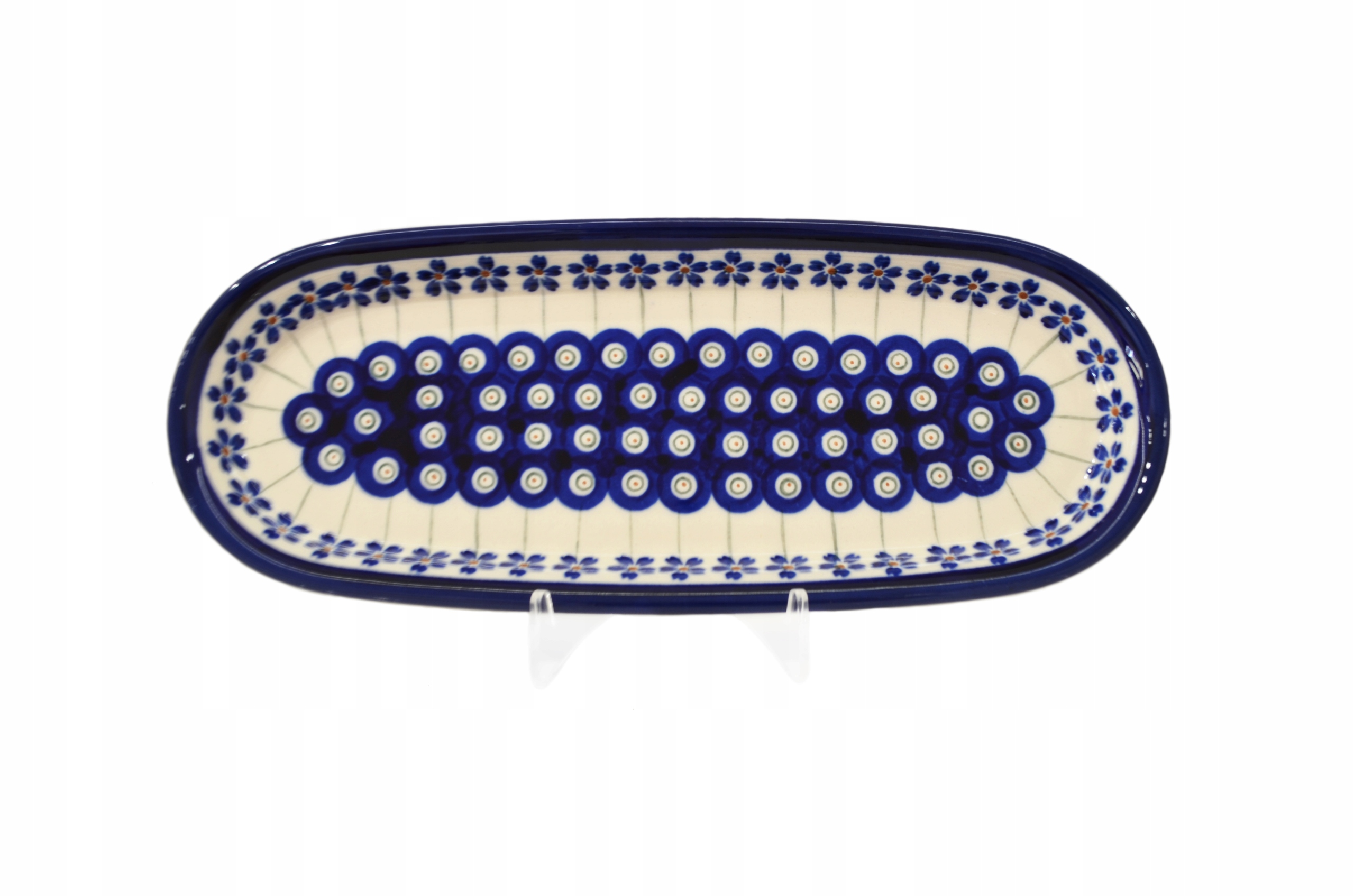 

Tacka/Półmisek 28,5cm x 11,5 cm 166A Bolesławiec