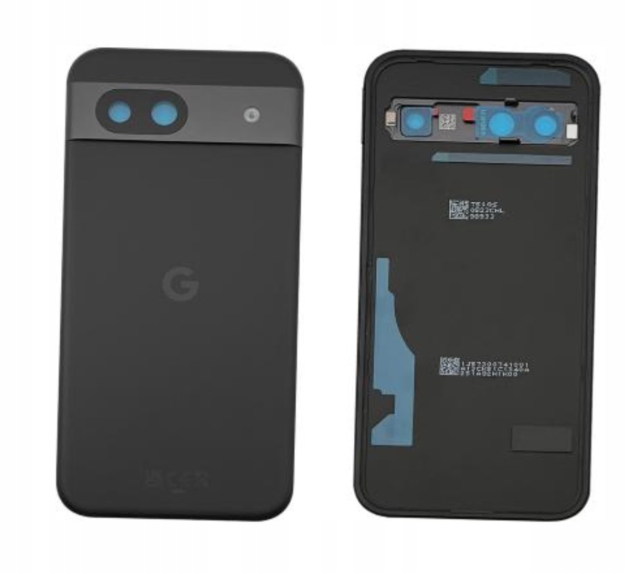 Org Originální zadní zadní kryt pro Google Pixel 8A, černá (Obsidian)
