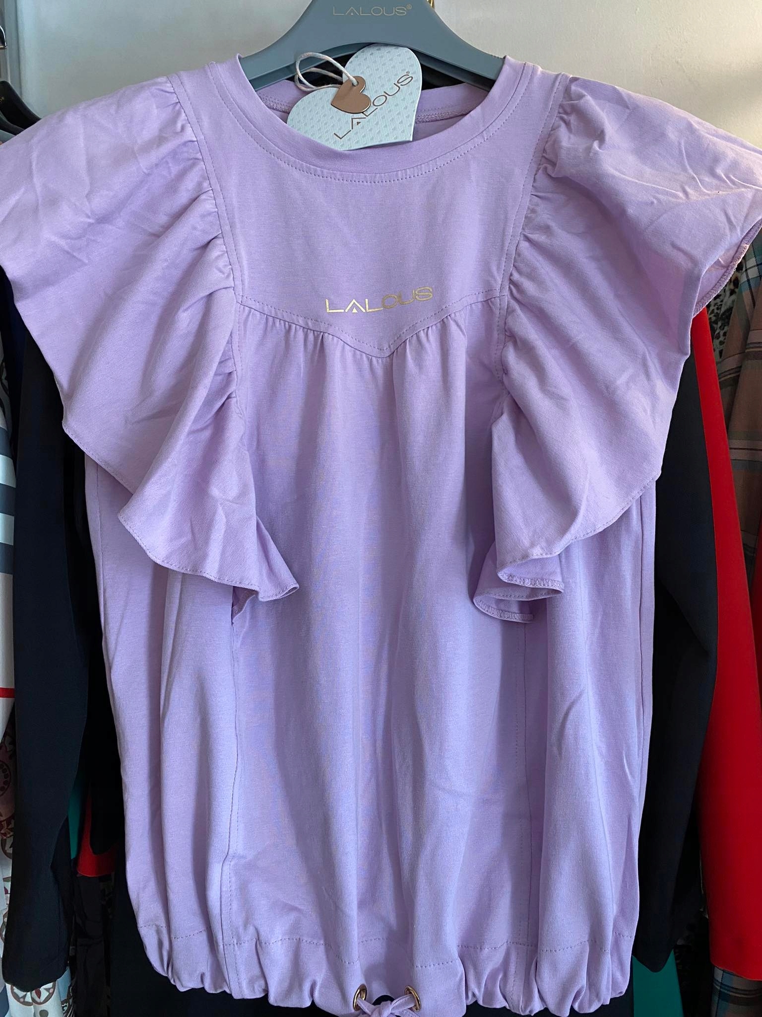 Tričko Bomber Fialová Lalous vel S