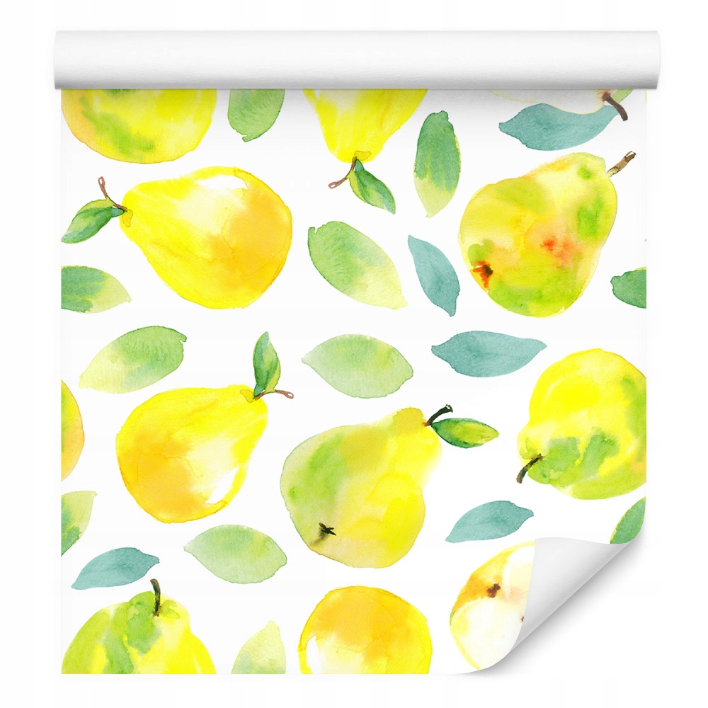 Tapeta na zeď do kuchyně jídelny, ovoce, listy