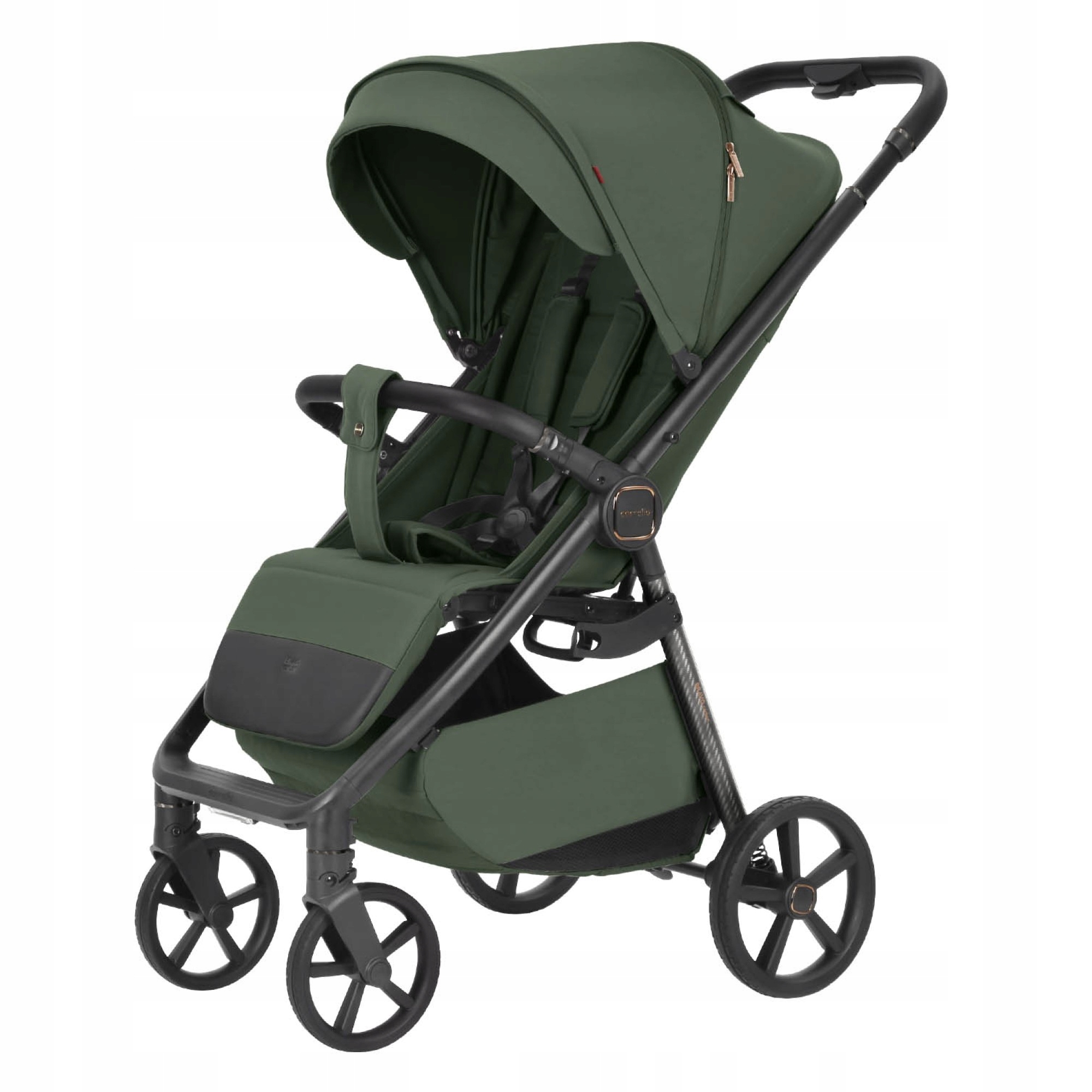 Lekki Wózek Spacerowy Carrello Bravo Carbon CRL-5530 Tropic Green
