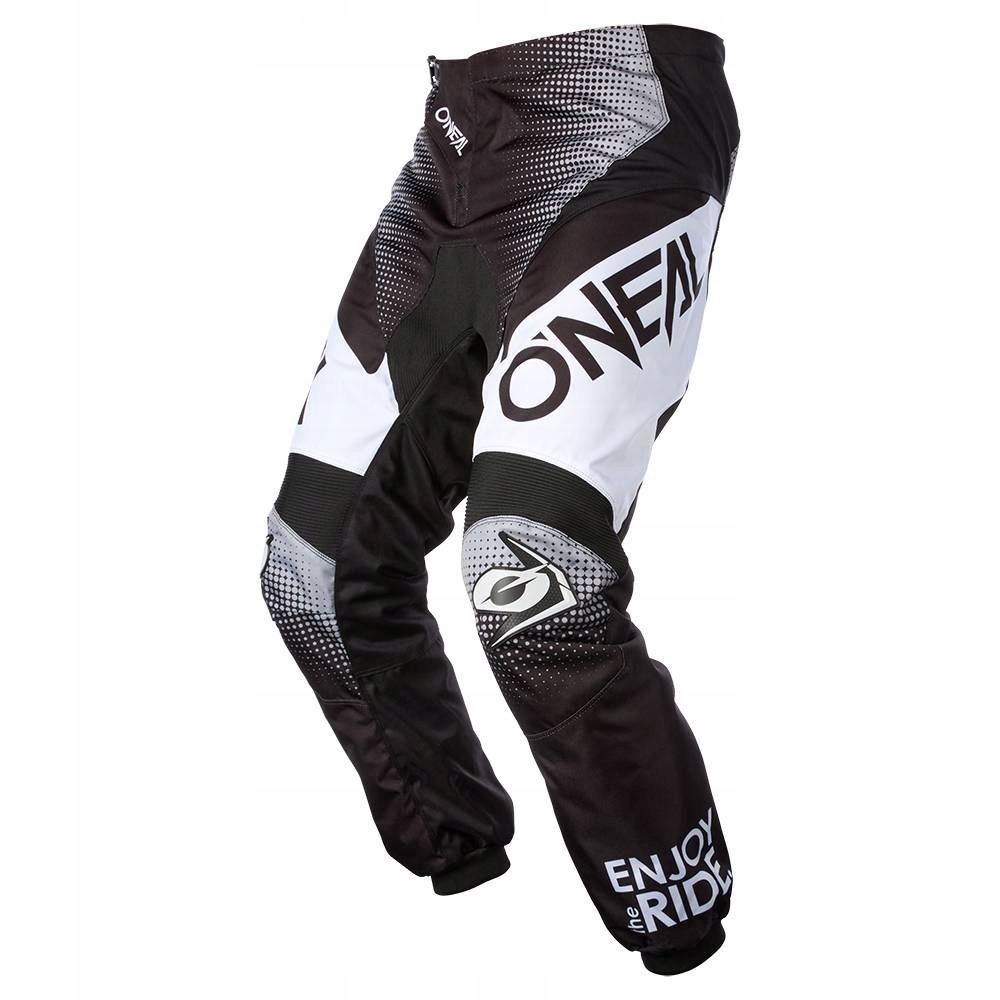 Rowerowe spodnie O'neal Matrix Ridewear czarno szare na Mtb Dh 32 80-85cm