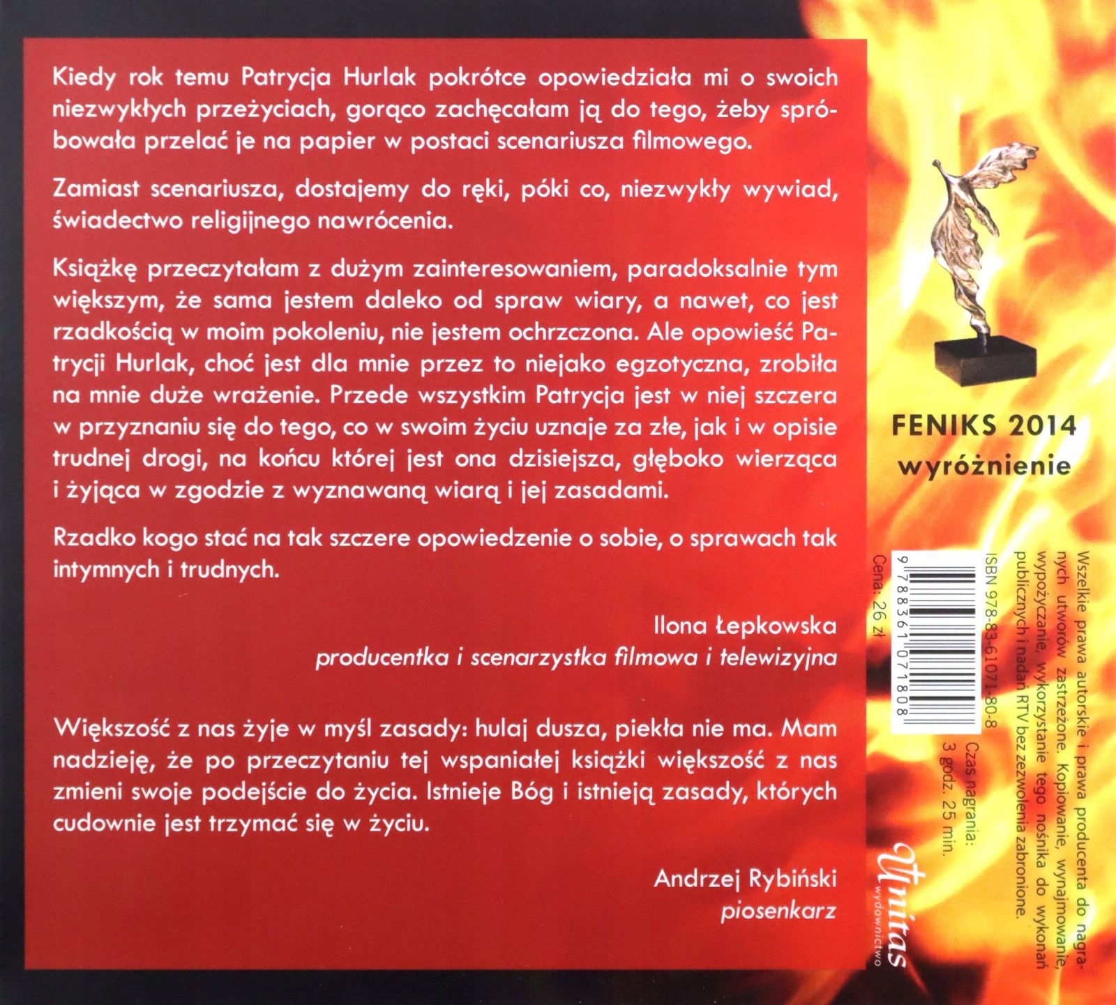 NAWRÓCONA WIEDŹMA [AUDIOBOOK] Stan opakowania oryginalne