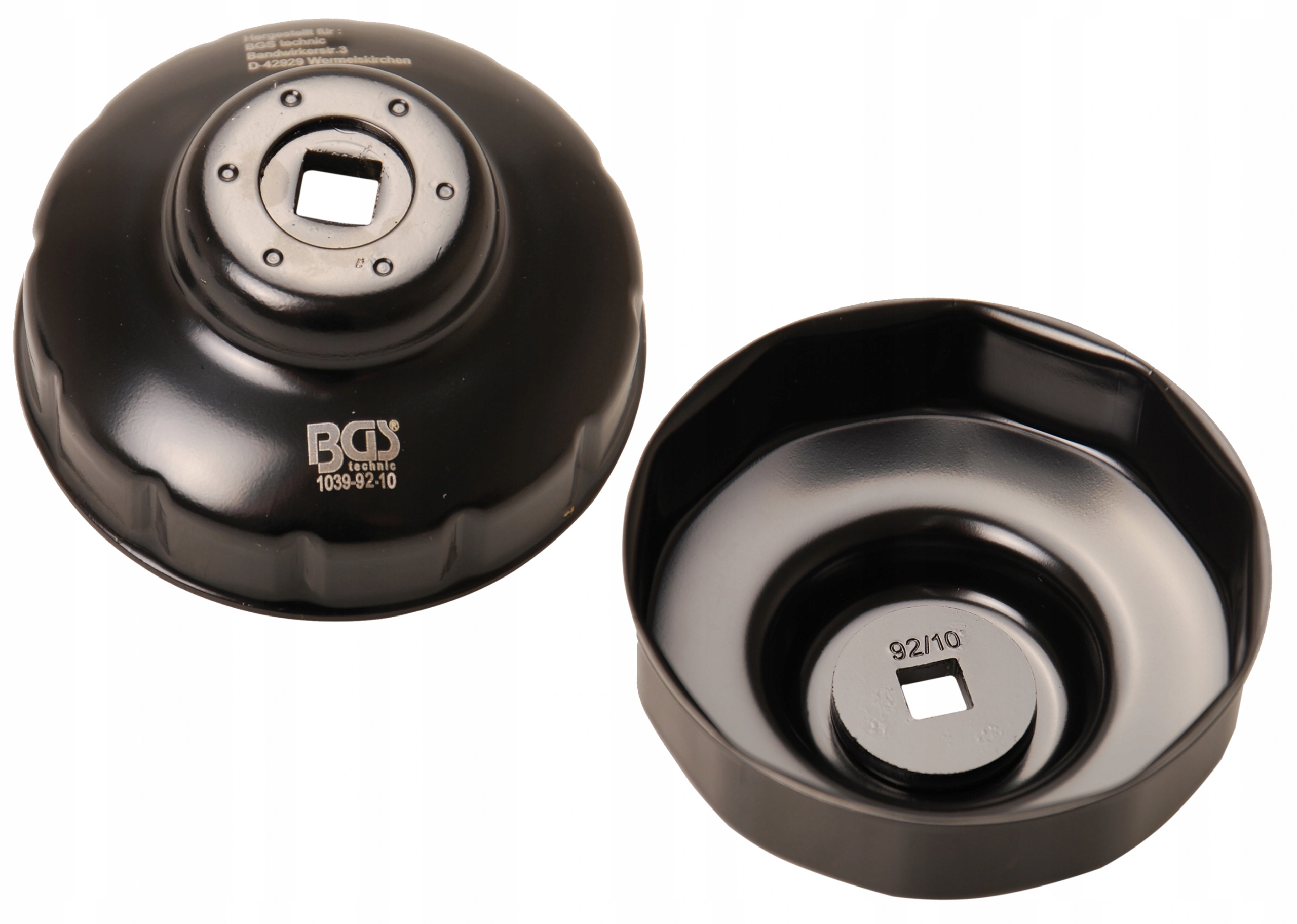 Bgs 1039-92-10, Klucz do filtrów oleju 10-kątny Ø 92 mm