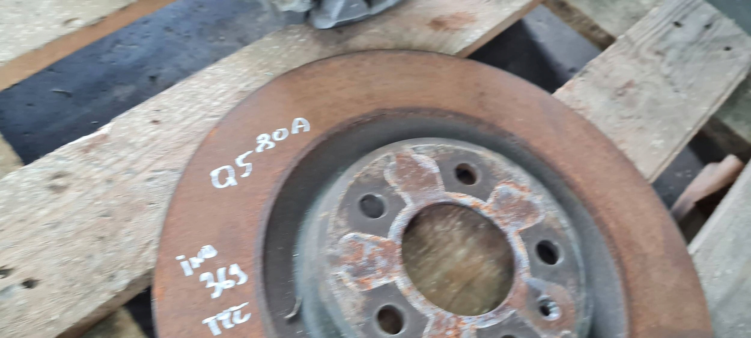 Q5 80A caliper calipers discs running board brake rear part 330MM A4 B9 8W A5