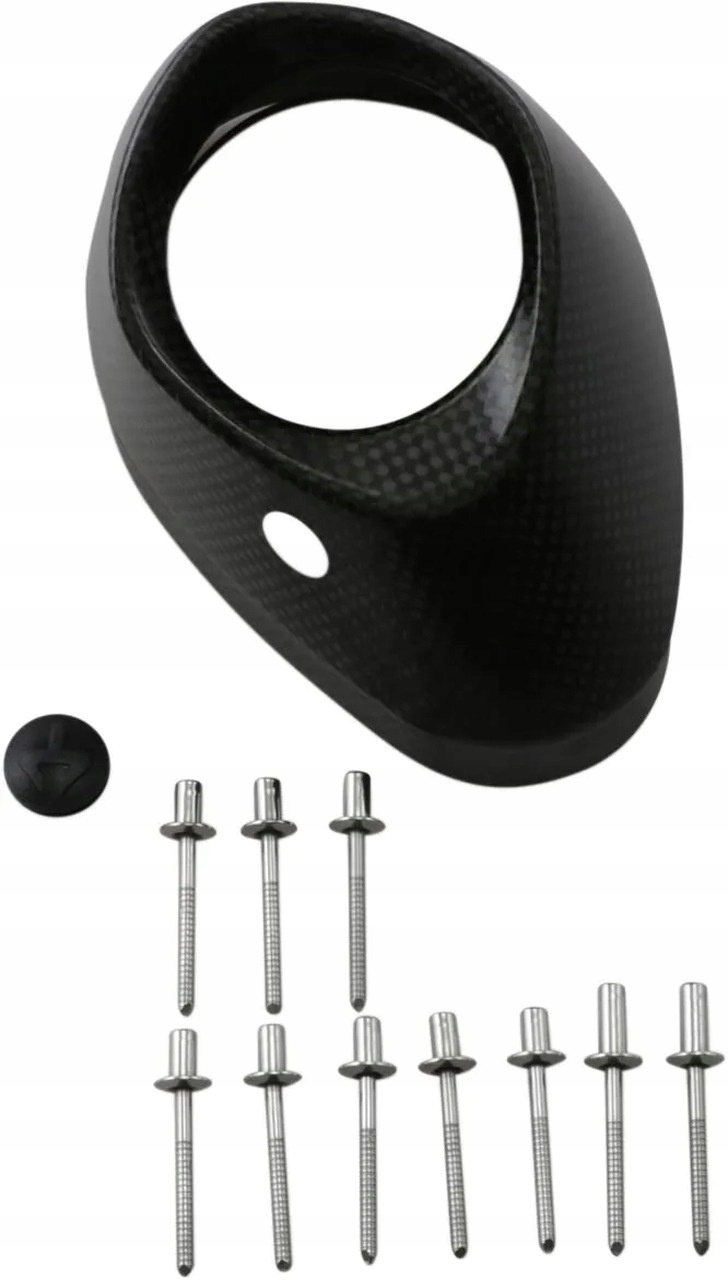 Koncovka výfuku Akrapovic End Cap V-EC36 Carbon Fiber