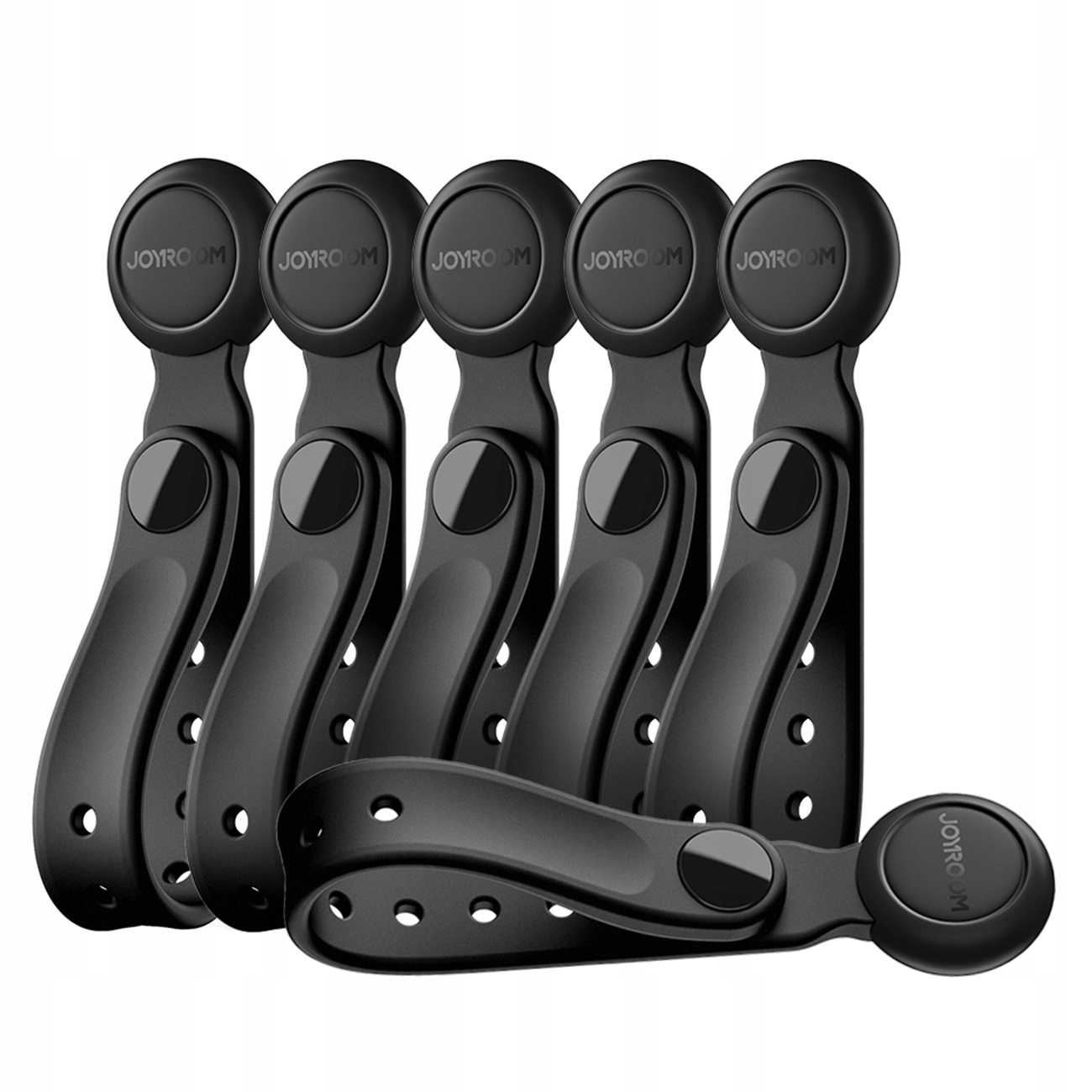 Organizer na kable Joyroom Jr- ZS422 opaska silikonowa, z magnesem, zestaw