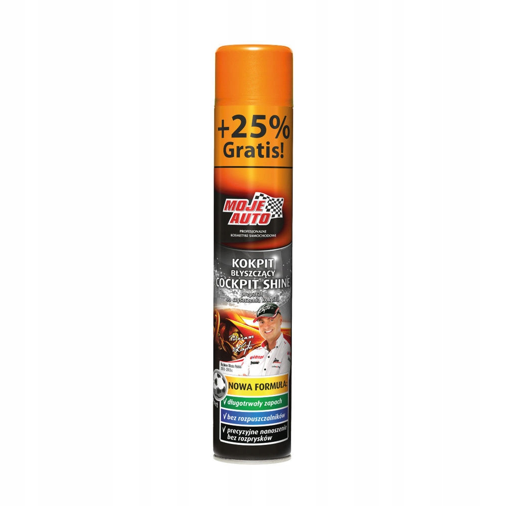 

Moje Auto Kokpit Nabłyszczający Sport 750ml