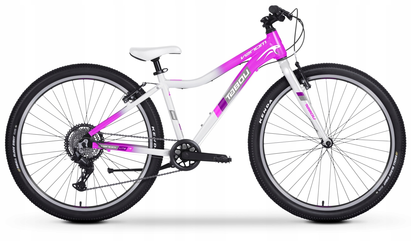 Rower Tabou Venom Lite Rama 17" Koła 27,5" Pink/white 2025
