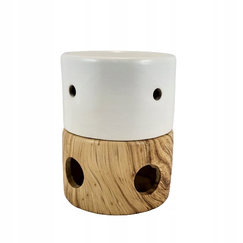 

Kominek Ceramiczny Biały, Drewno