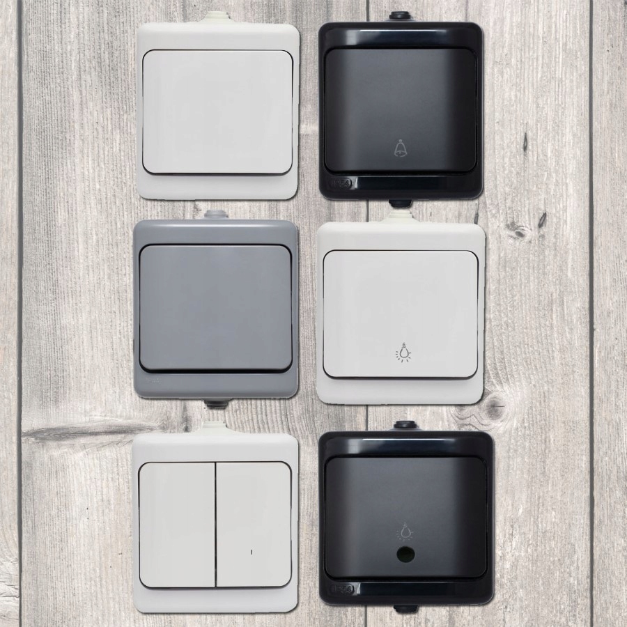 Łącznik pojedynczy hermetyczny biały z gniazdem EAN (GTIN) 5907617105706