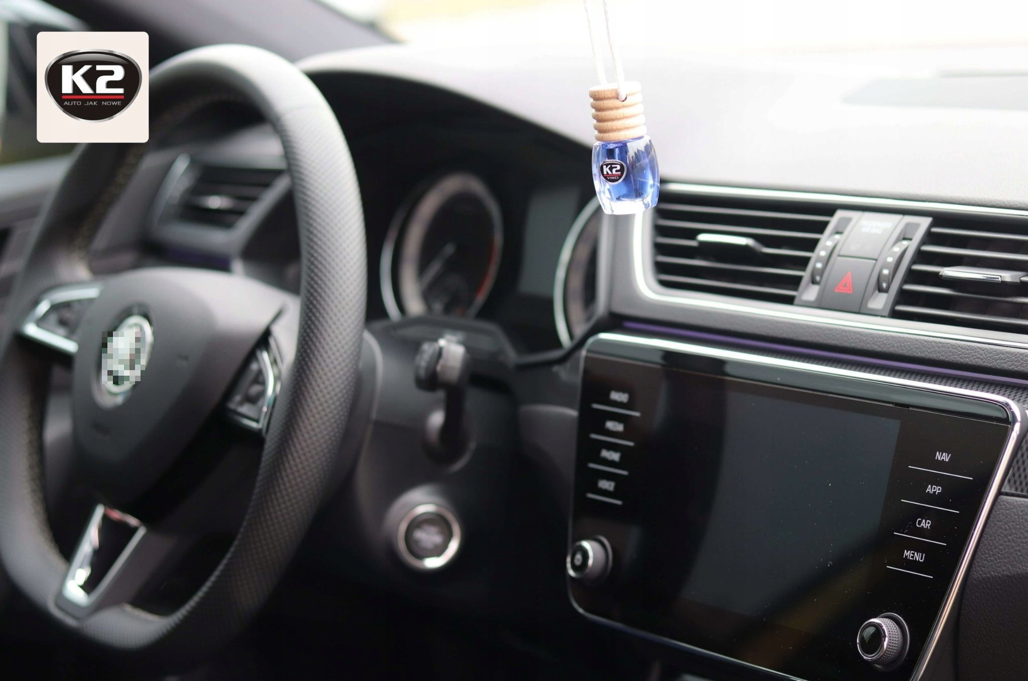 K2 VENTO FRESH świeży ZAPACH SAMOCHODOWY 8ml Rodzaj zawieszki