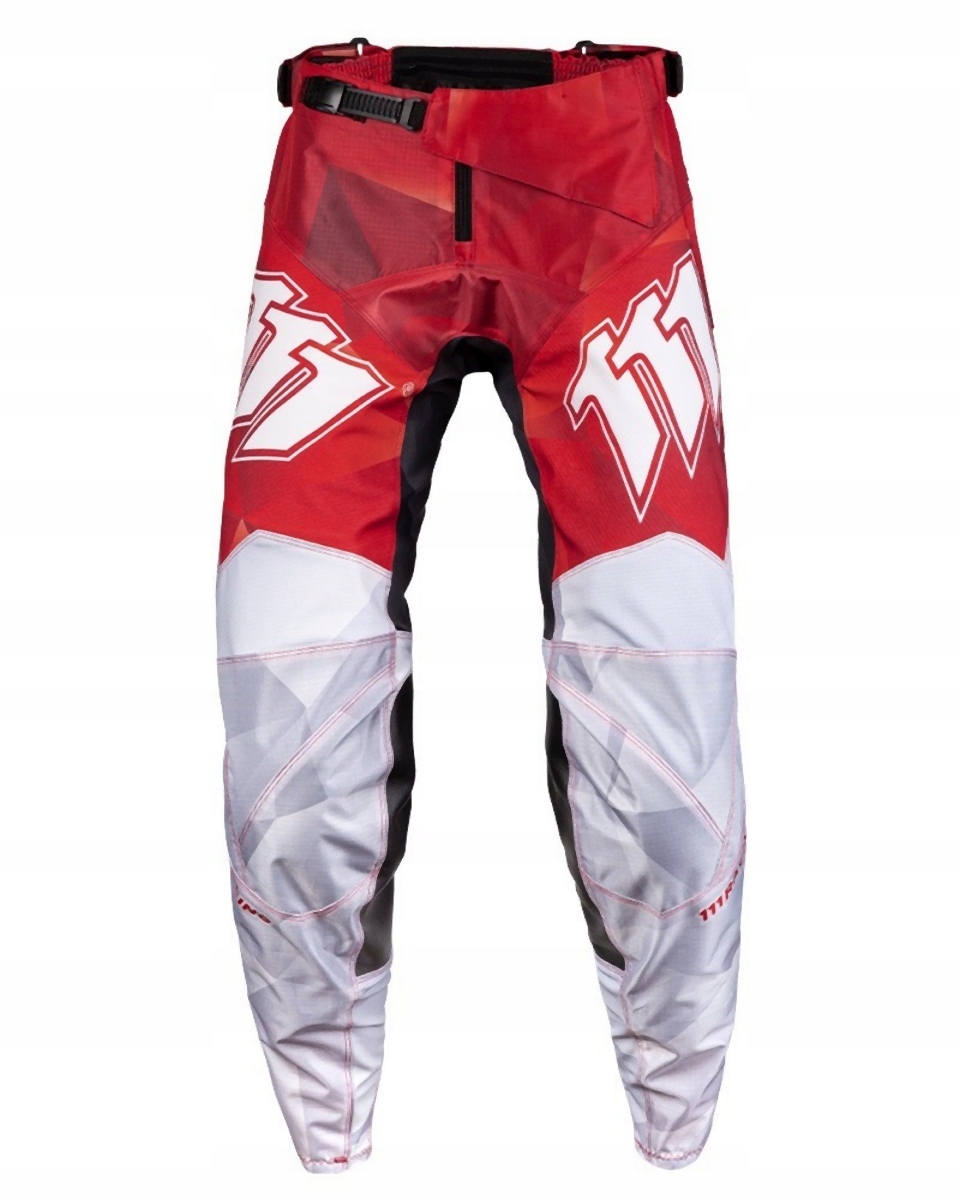111 Racing Moto nohavice 111.1 Sharp Red Farba Červená/Biela Veľkosť 38
