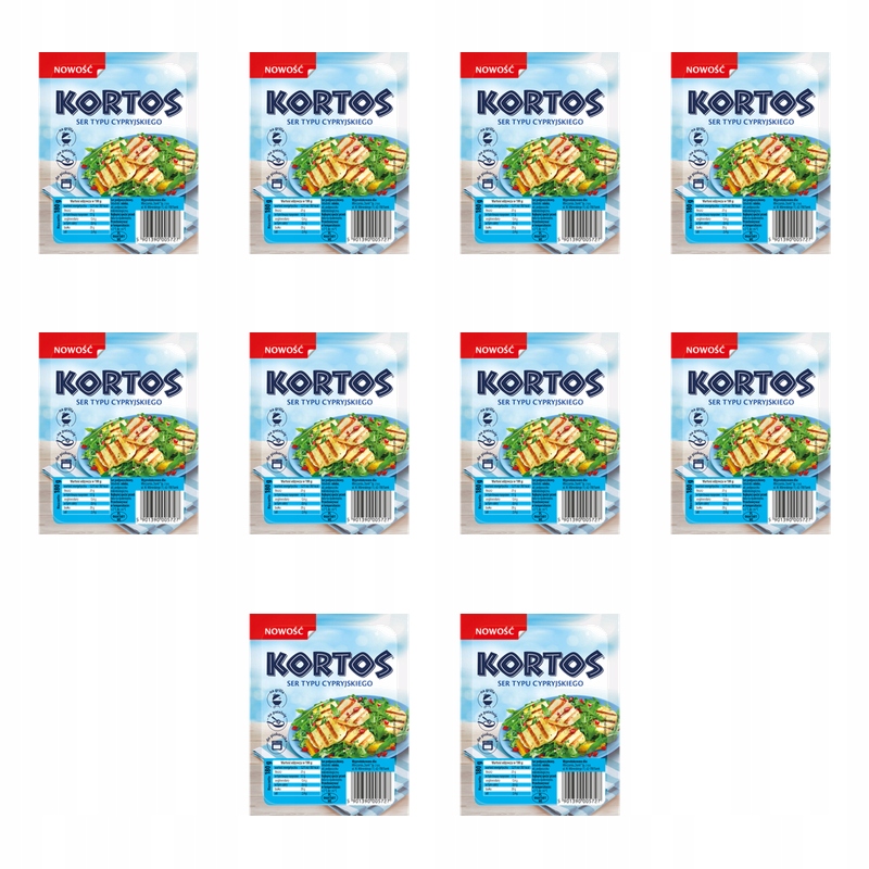 Kortos ser typu cypryjskiego 180g X10