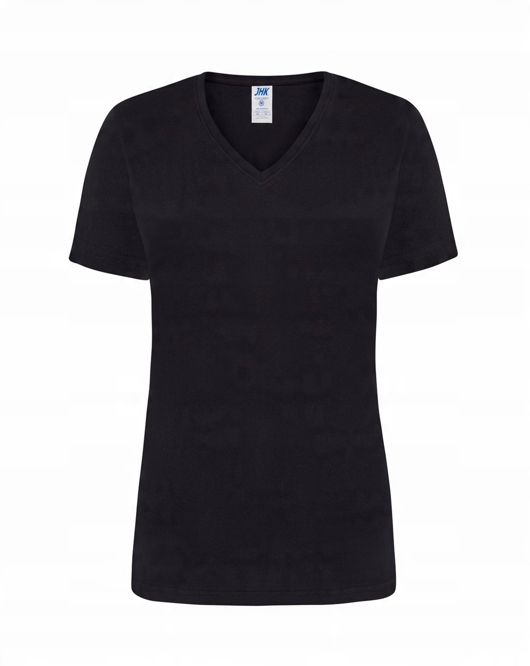 

T-shirt koszulka damska V-neck Jhk Black M
