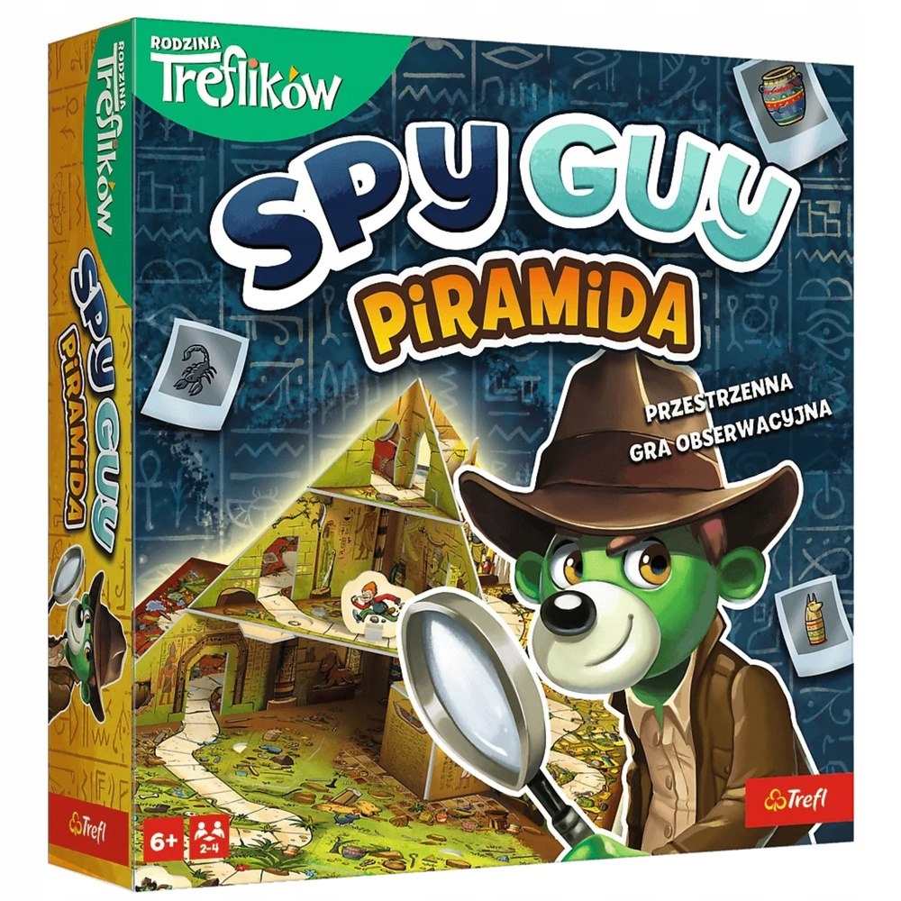 Gra rodzinna Spy Guy Piramida Trefl 02581 Trefl Gry