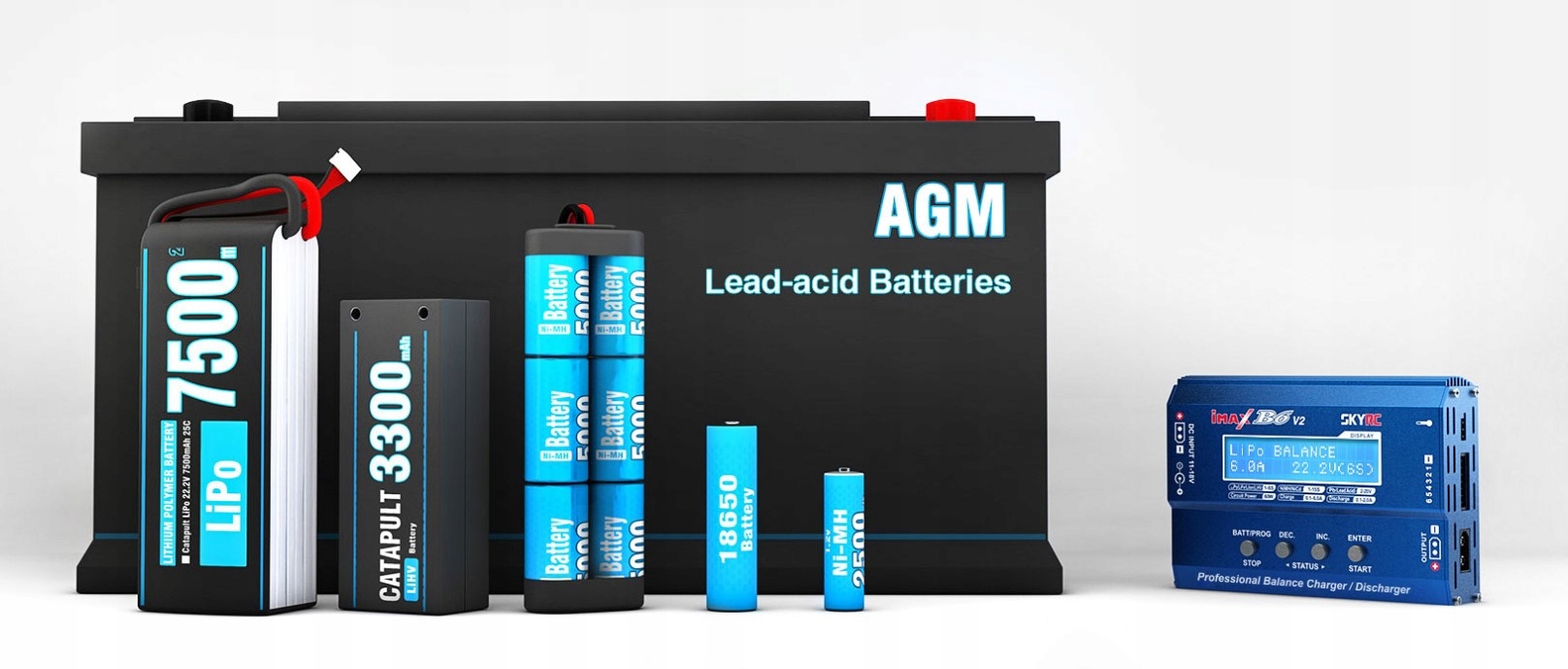 Ładowarka SKYRC iMax B6 V2 12V 6A 60W - LiPo AGM NiMh Marka Inna