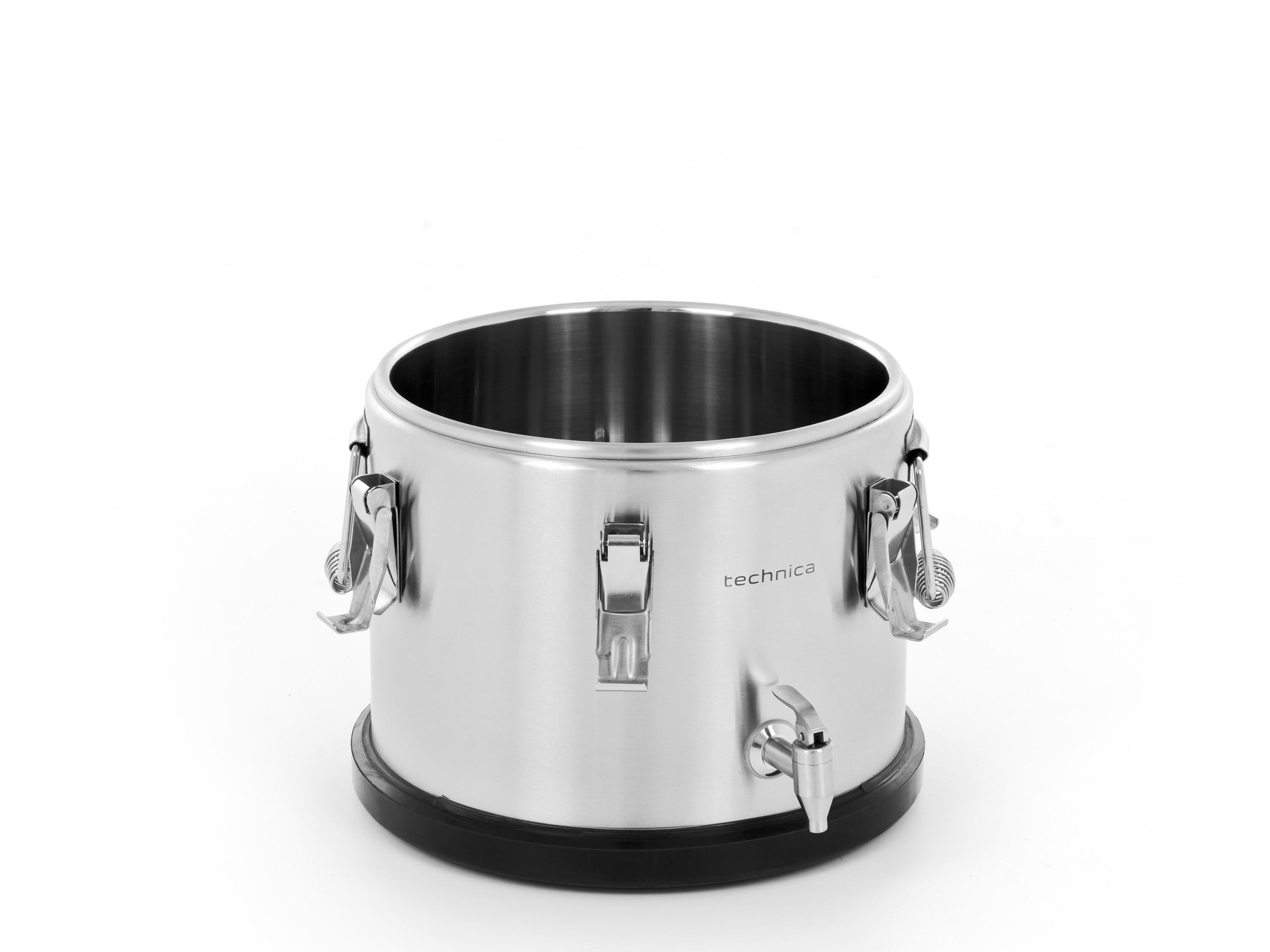 TERMOS GASTRONOMICZNY DO TRANSPORTU ŻYWNOŚCI STAL 15 L Z KRANEM TECHNICA Pojemność 15 l