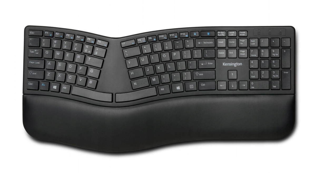 Kensington Klávesnice ProFit Ergo Wireless Keyboard Nl