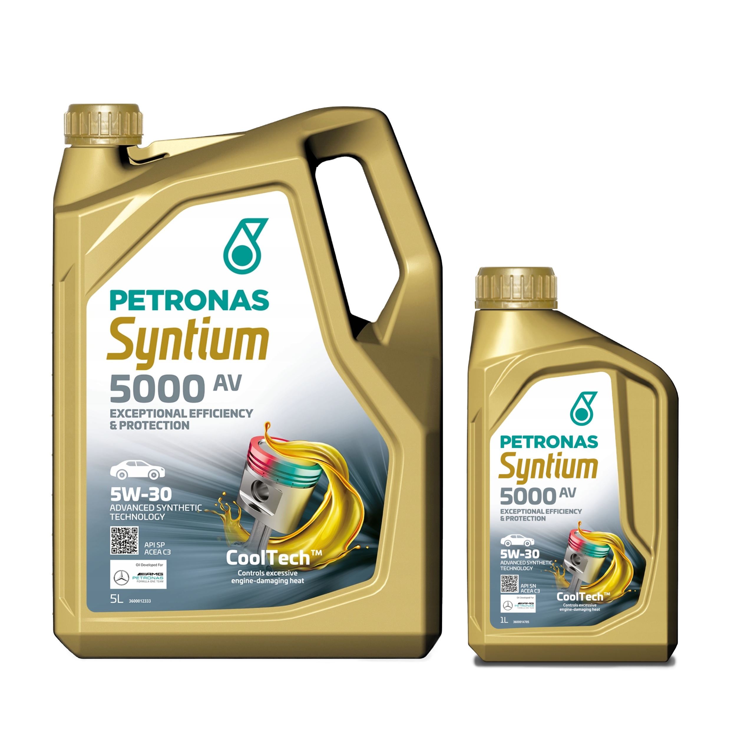 Petronas Syntium 5000 Av 5W-30 Sn 5L Petronas Syntium 5000 Av 5W-30 Sn 1L