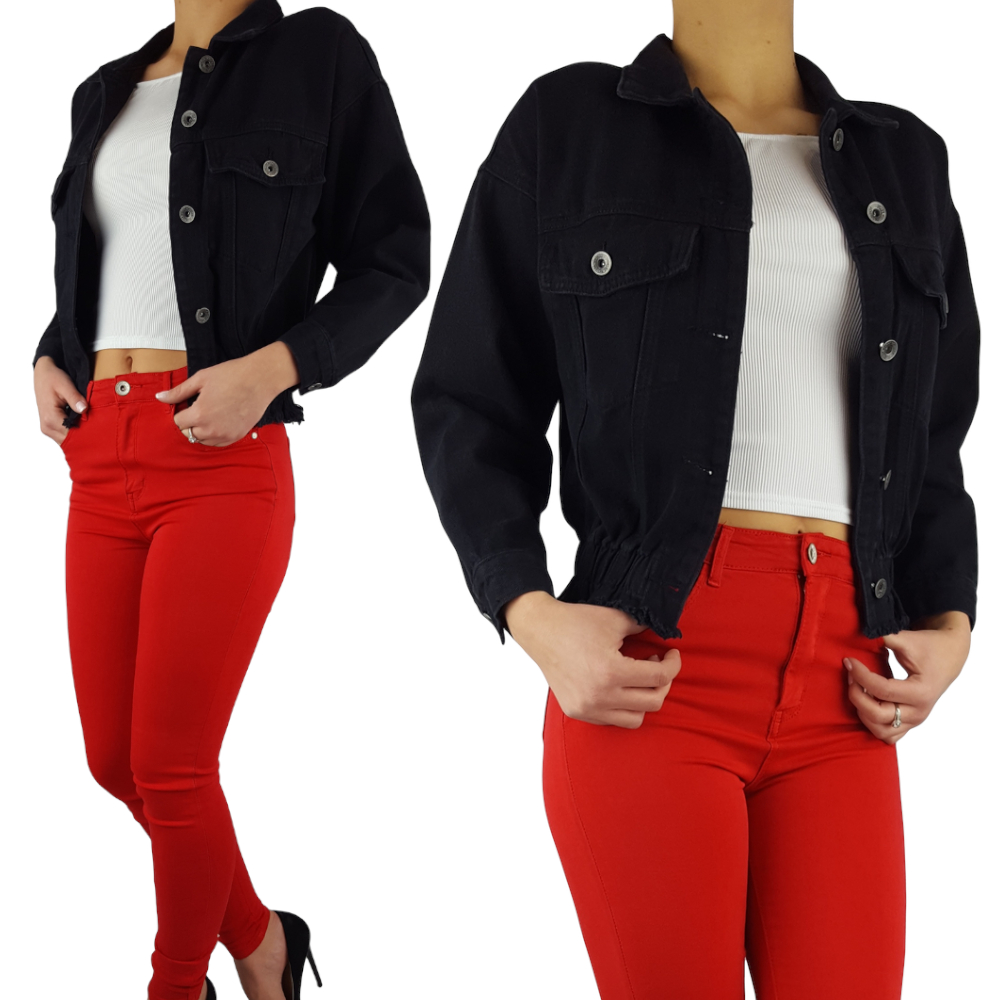 Katana Dámská/mládežnická Džínová Bunda Buffalo