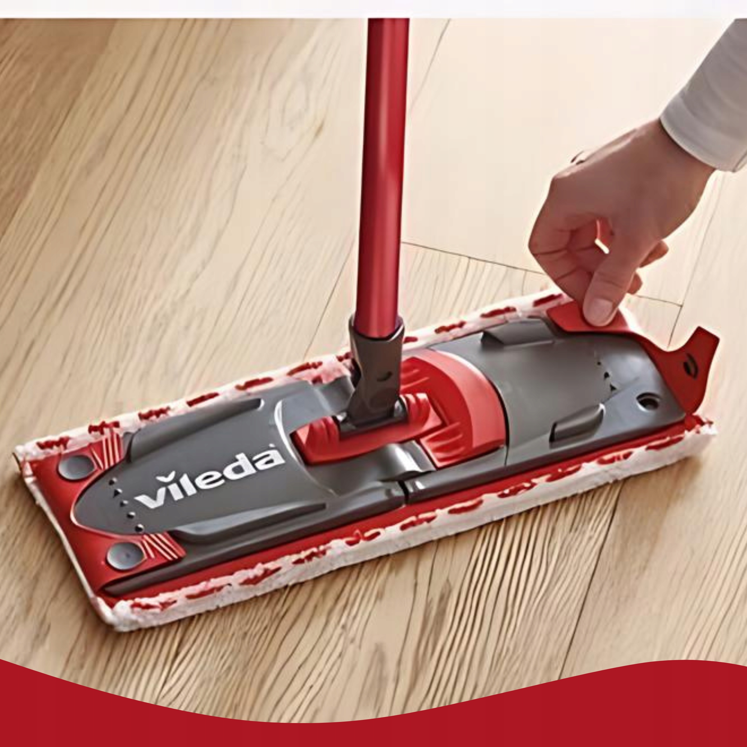 VILEDA Mop obrotowy Easy Wring ULTRAMAT ULTRAMAX TURBO Z WIRÓWKĄ PŁASKI Model Easy Wring Ultramat