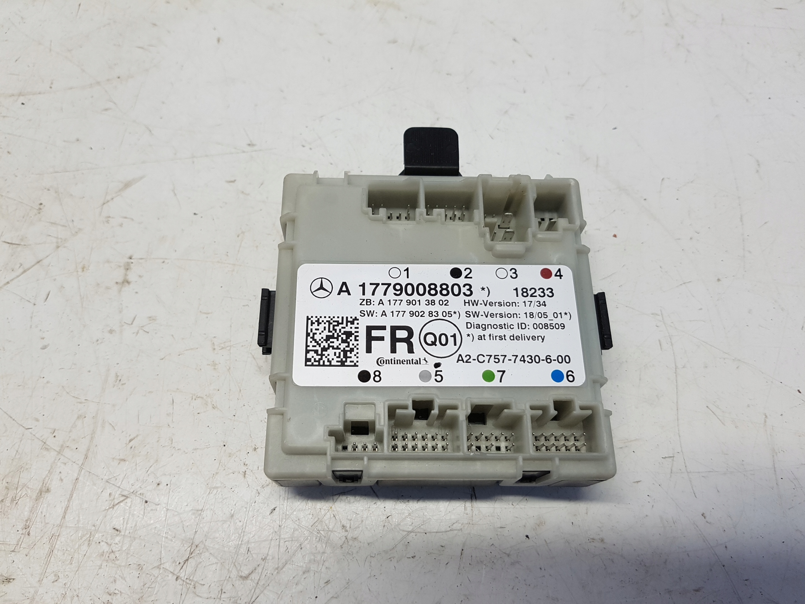 MERCEDES w177 module control unit door A1779008803