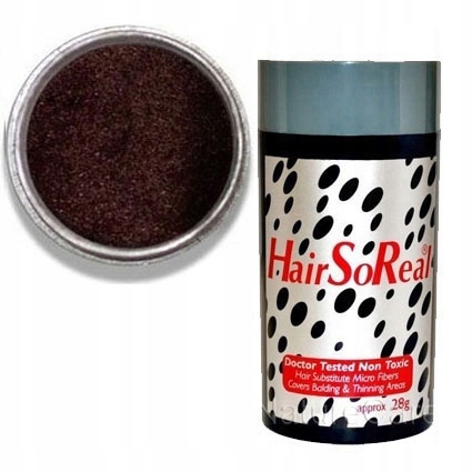 Hair So Real 28 g Hsr HairSoReal Zahušťování Mikrovlákna Usa Kaštanová