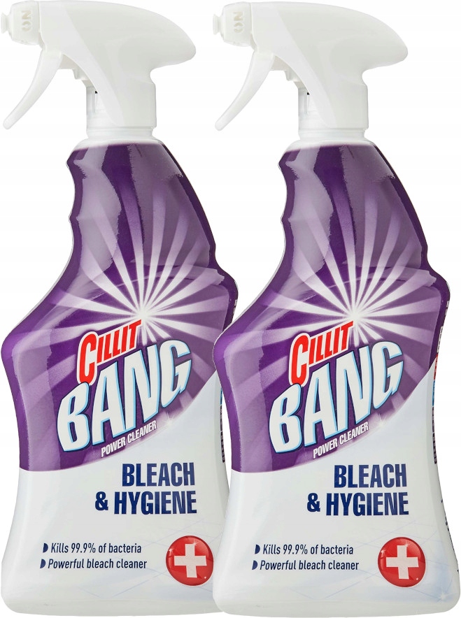 

Cillit Bang Wybielanie Higiena Power Spray 2x750ml