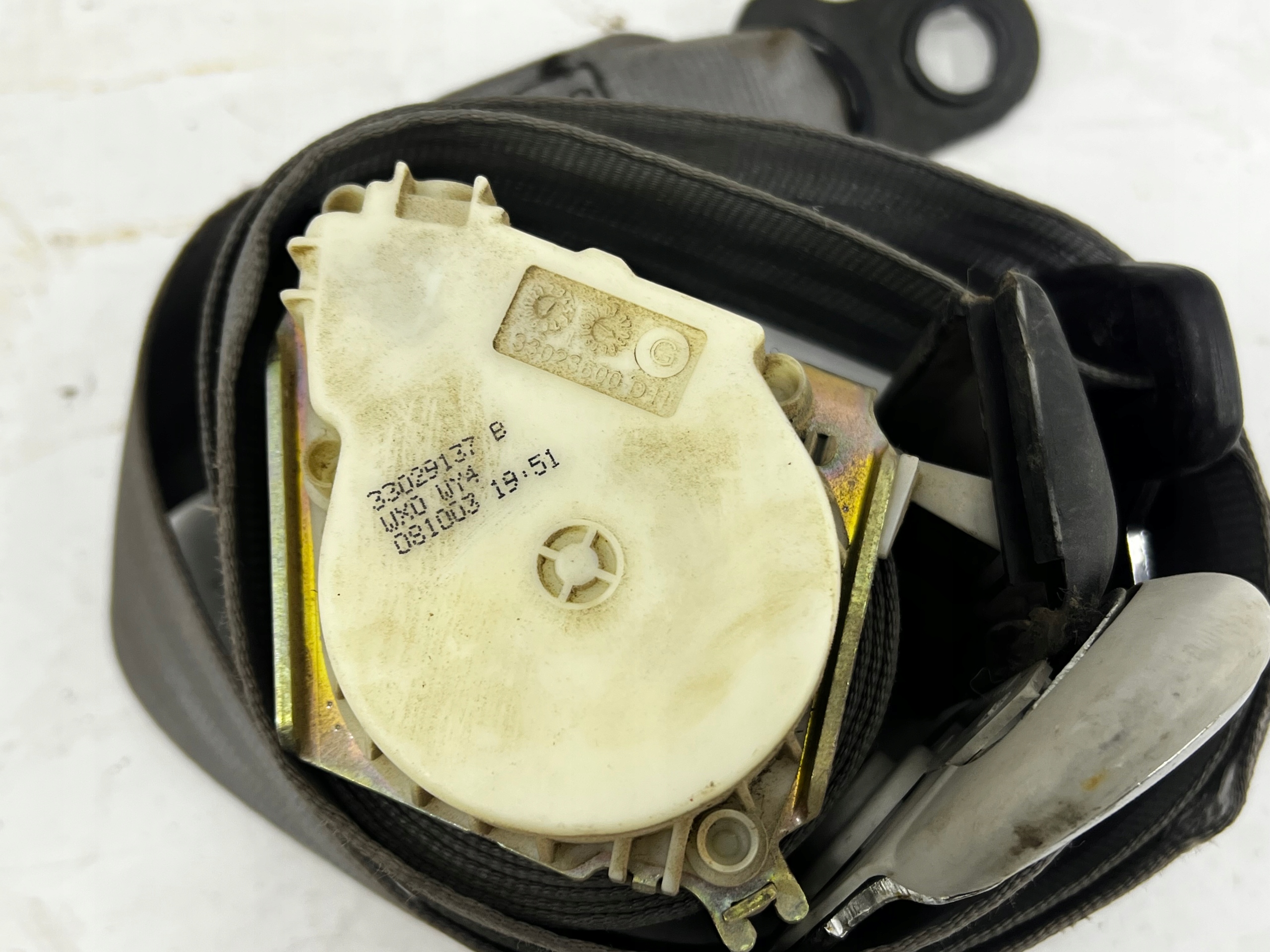 Gurten Sicherheits II rzad rechts VW T5 7H0857812B