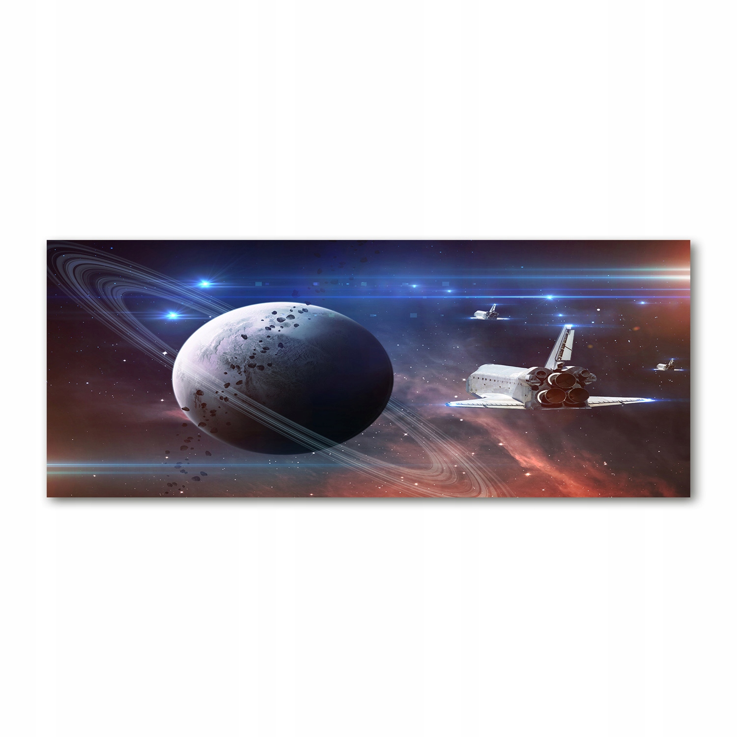 

Foto obraz szkło akryl Statek kosmiczny 125x50 cm