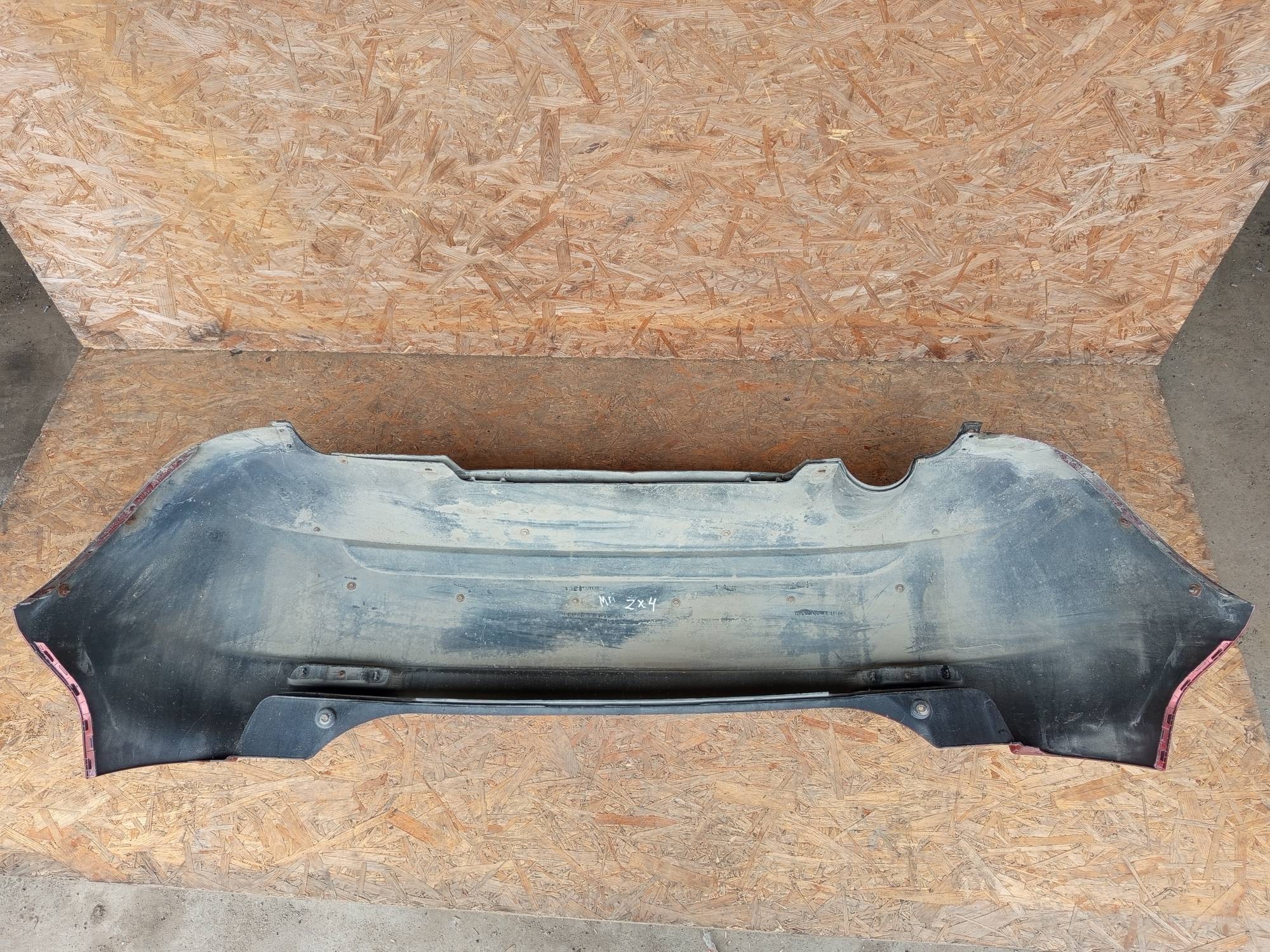 bumper rear part rear SUZUKI SX4 1.9 DDiS red ZFS