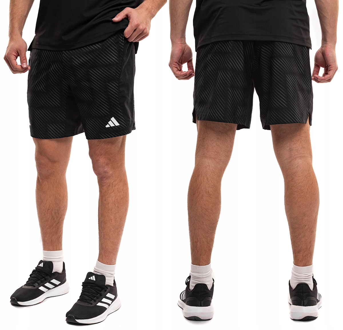 Kraťasy Sportovní adidas Černé Tech Intensity Tréninkové vel M