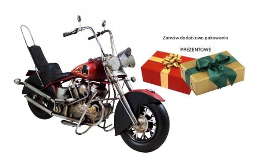 Kovová replika indického motocyklu – sběratelský Model Retro Vintage MR58