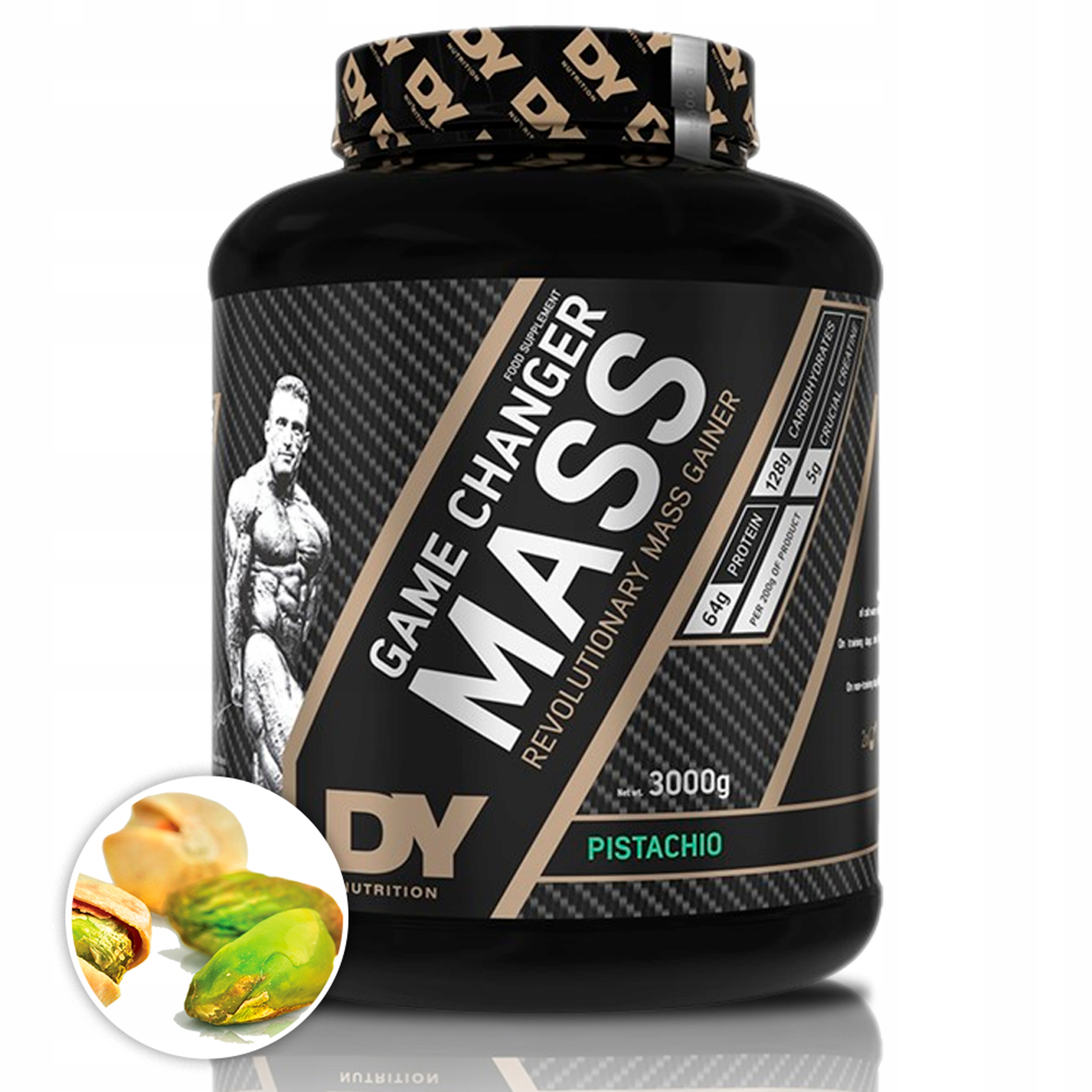 Dorian Yates Gainer 3000g Game Changer Mass Bílkoviny sacharidy Doplněk Stravy hmotnost