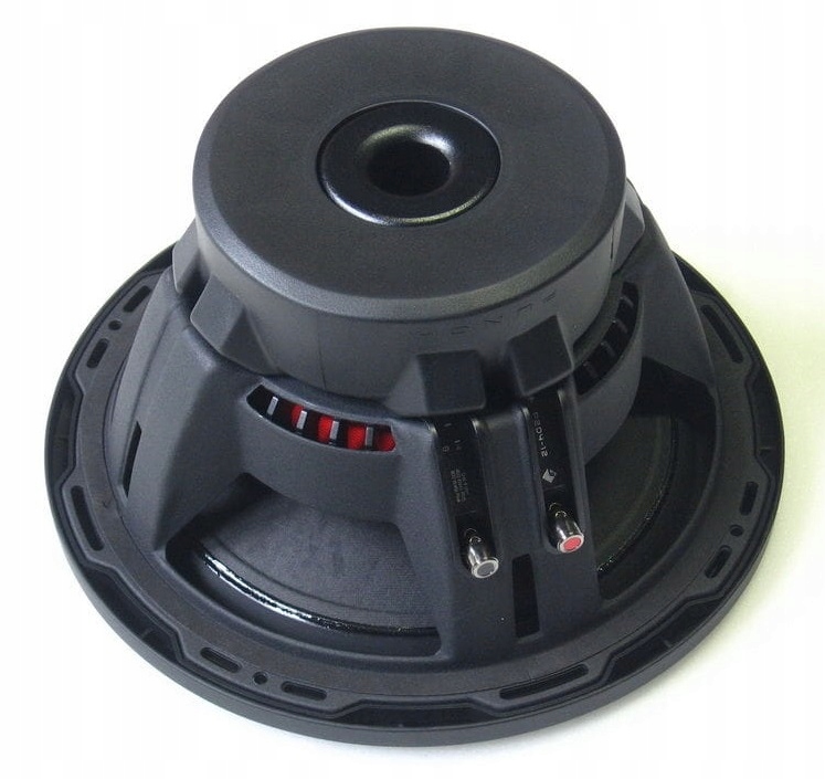 ROCKFORD FOSGATE P2D2-12 WYŚMIENITY BAS W AUCIE Konstrukcja jednodrożne
