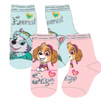 

Skarpetki Niemowlęce 80/86 2 Pary Psi Patrol Skye