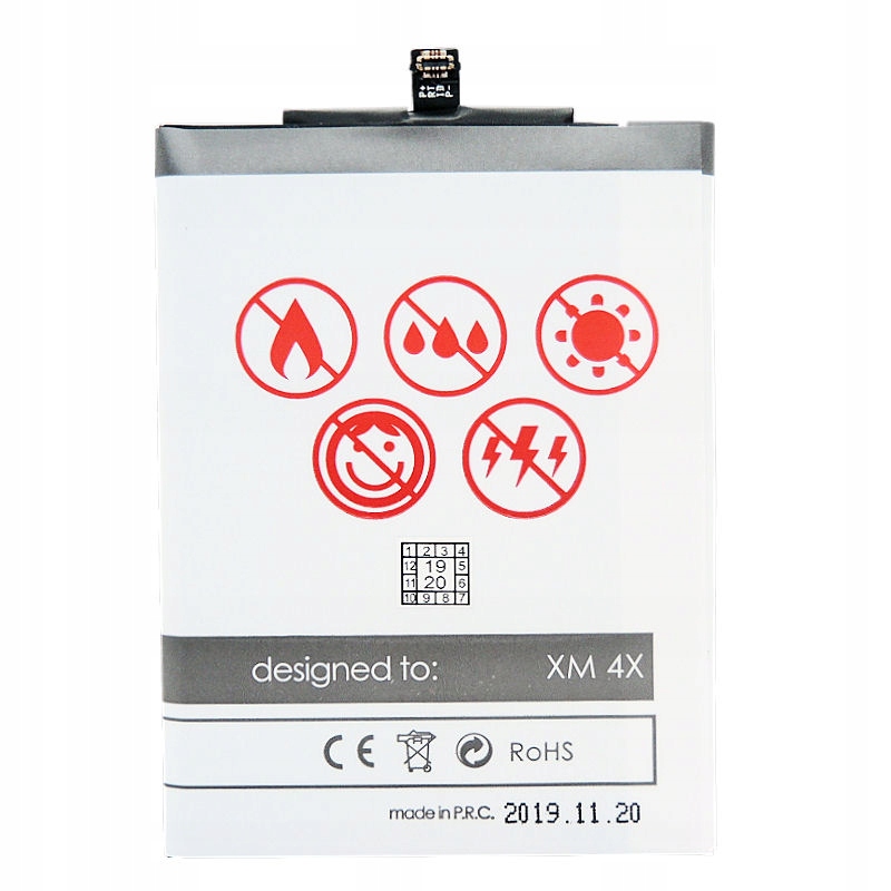 BATERIA MAXXIMUS XIA REDMI 4X 4250mAh Li-lon BM47 Marka Maxximus
