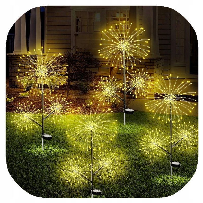 3w1 LAMPA SOLARNA OGRODOWA DMUCHAWIEC LED DRZEWKO