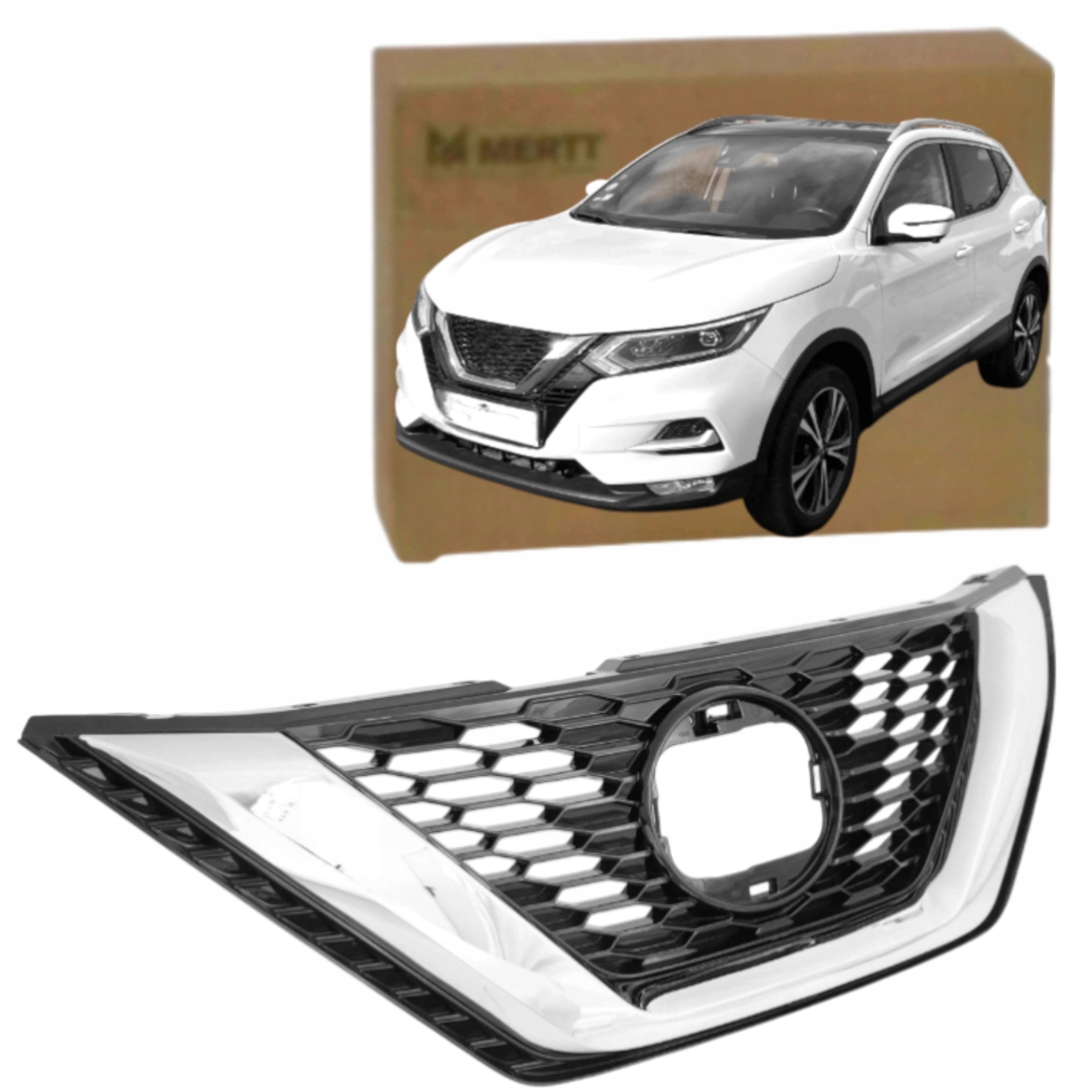 Nissan Qashqai 2017-2021 Atrapa předního chladiče Grill 62310HV00A